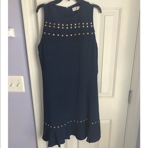 Michael Kors true navy dress size M NWT